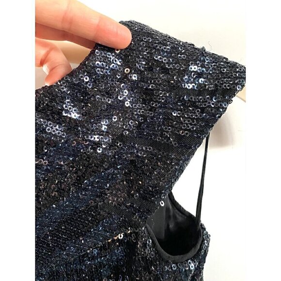 Ralph Lauren Purple Label Camari Sequin Cocktail Dress 4 Embellished Gown $4790 - Picture 14 of 16